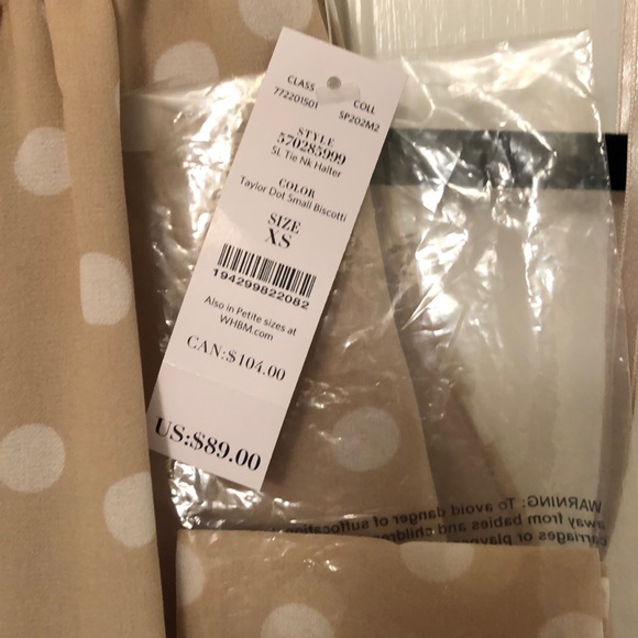 ⚡️NWT WHBM polka dot tank - Picture 3 of 3
